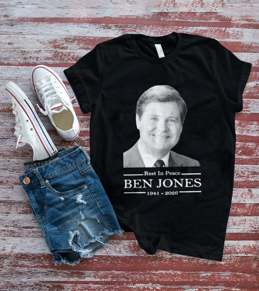 Rest In Peace Ben Jones 1941 2026 Memorial T-Shirt