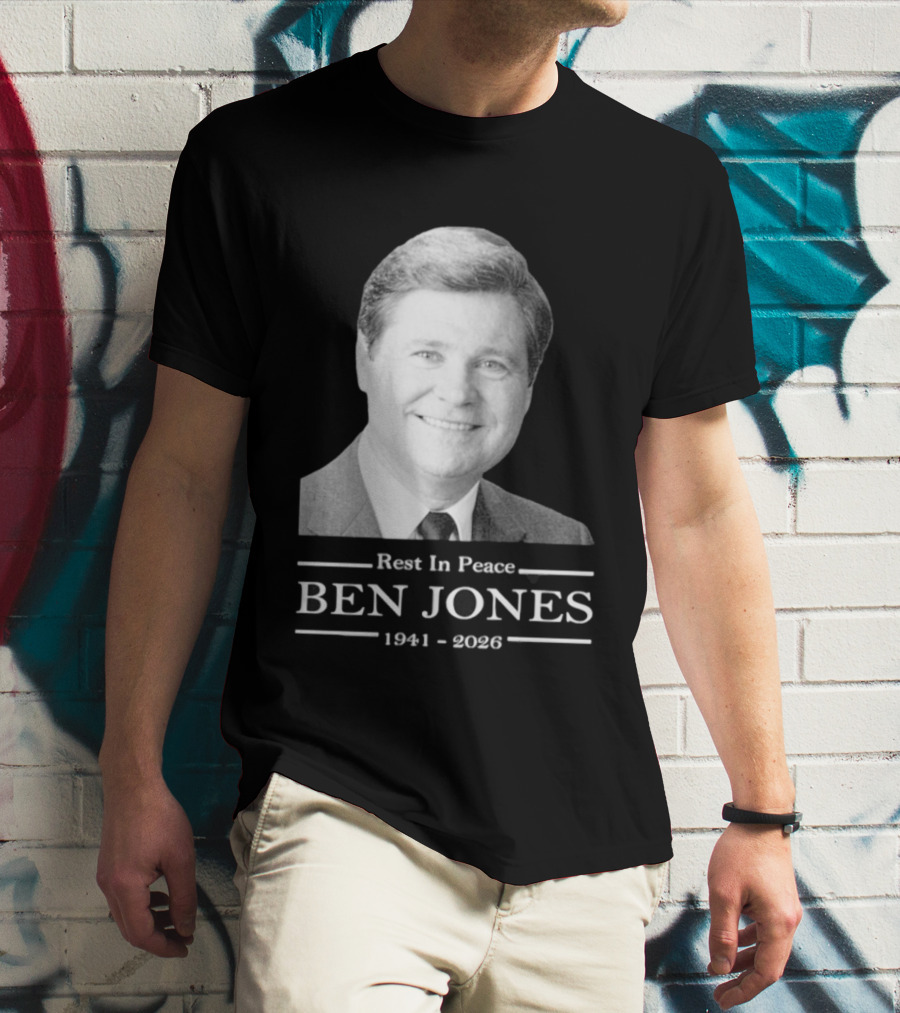 Rest In Peace Ben Jones 1941 2026 Memorial T-Shirt