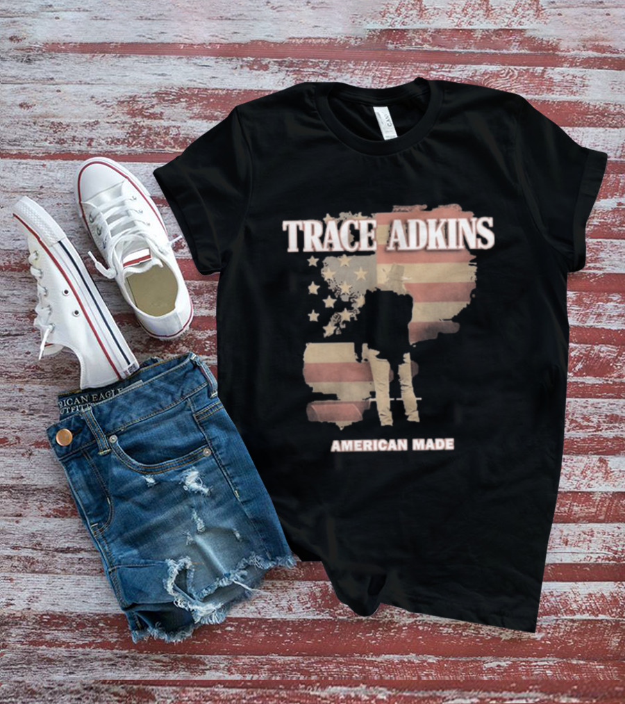 Trace Adkins American Made USA Flag Stars And Stripes T-Shirt