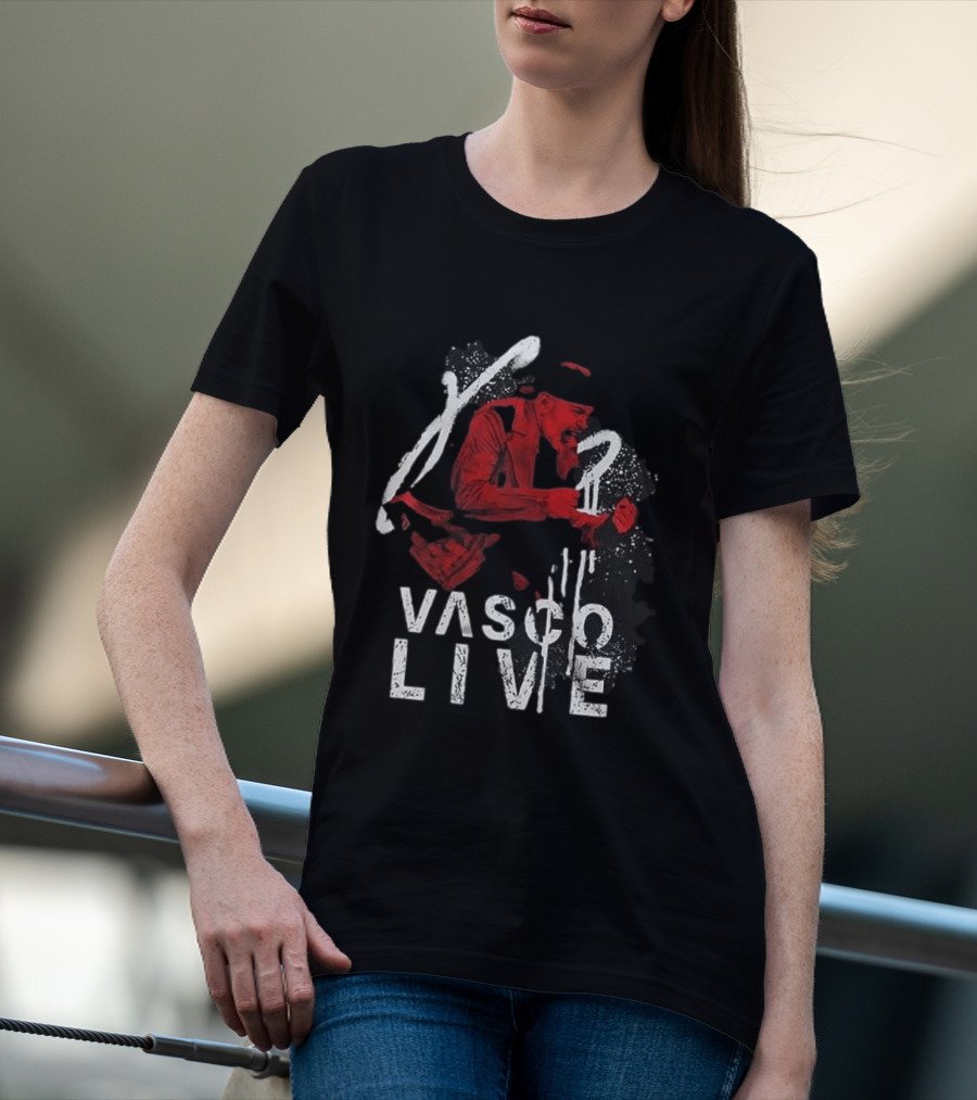 Vasco Live Residency Show Roma 2027 T-Shirt