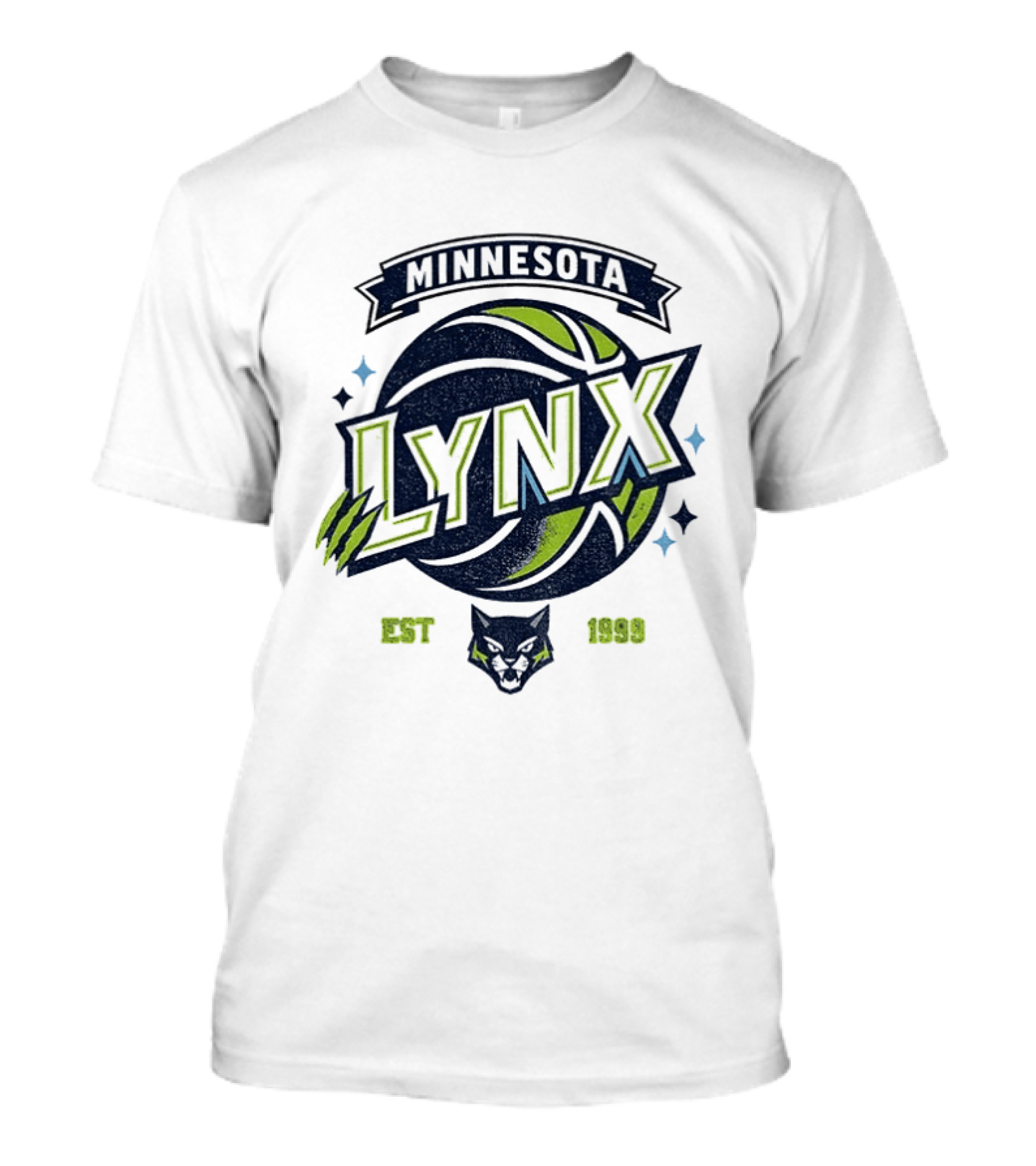 Minnesota Lynx Basketball Est 1999 Classic Team T-Shirt