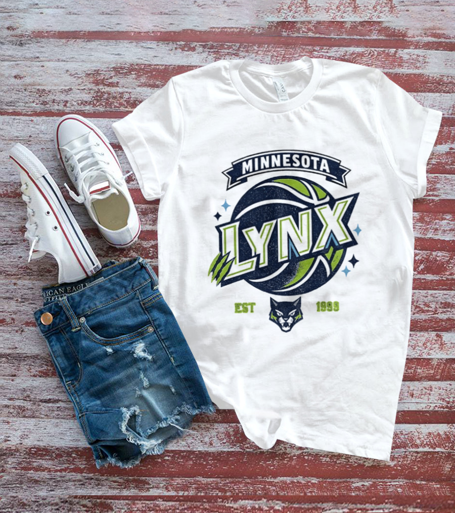 Minnesota Lynx Basketball Est 1999 Classic Team T-Shirt
