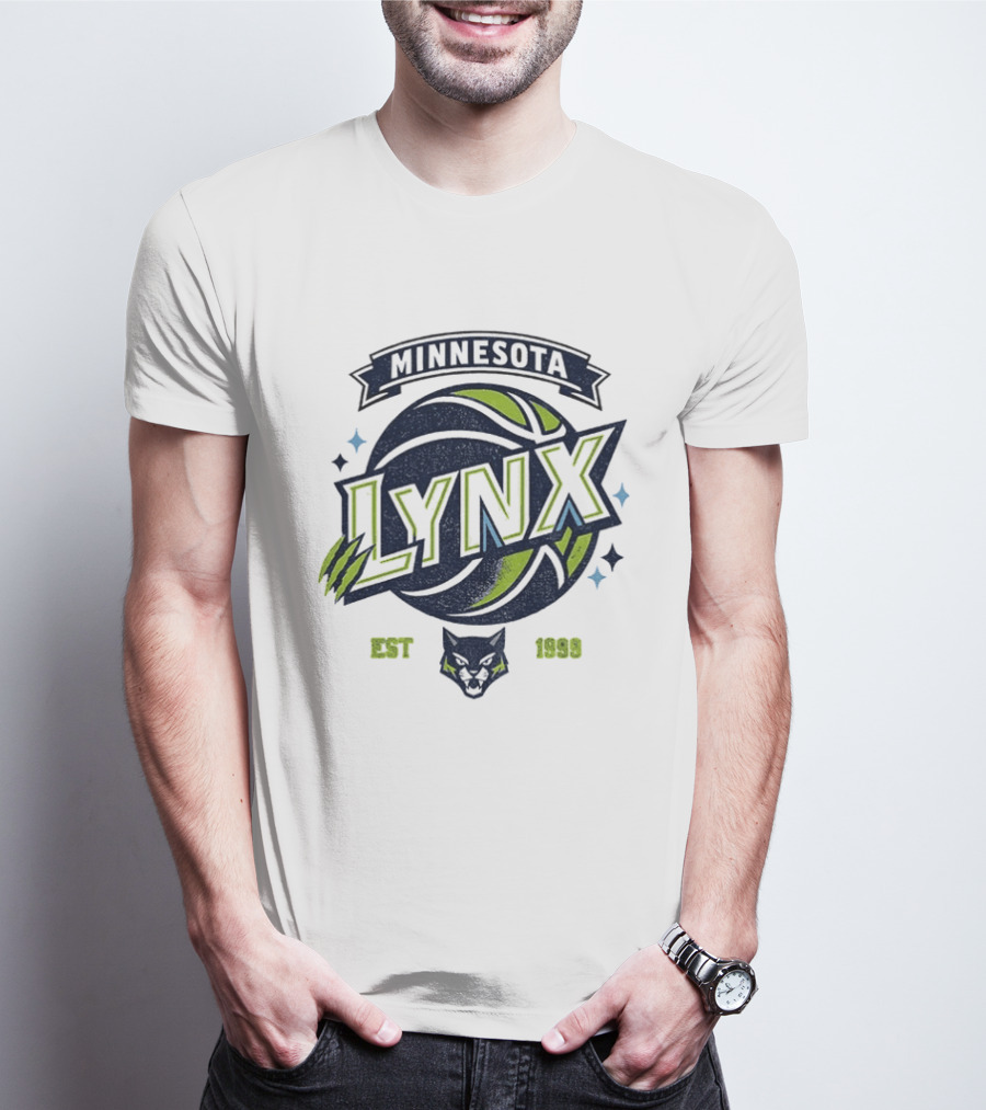 Minnesota Lynx Basketball Est 1999 Classic Team T-Shirt