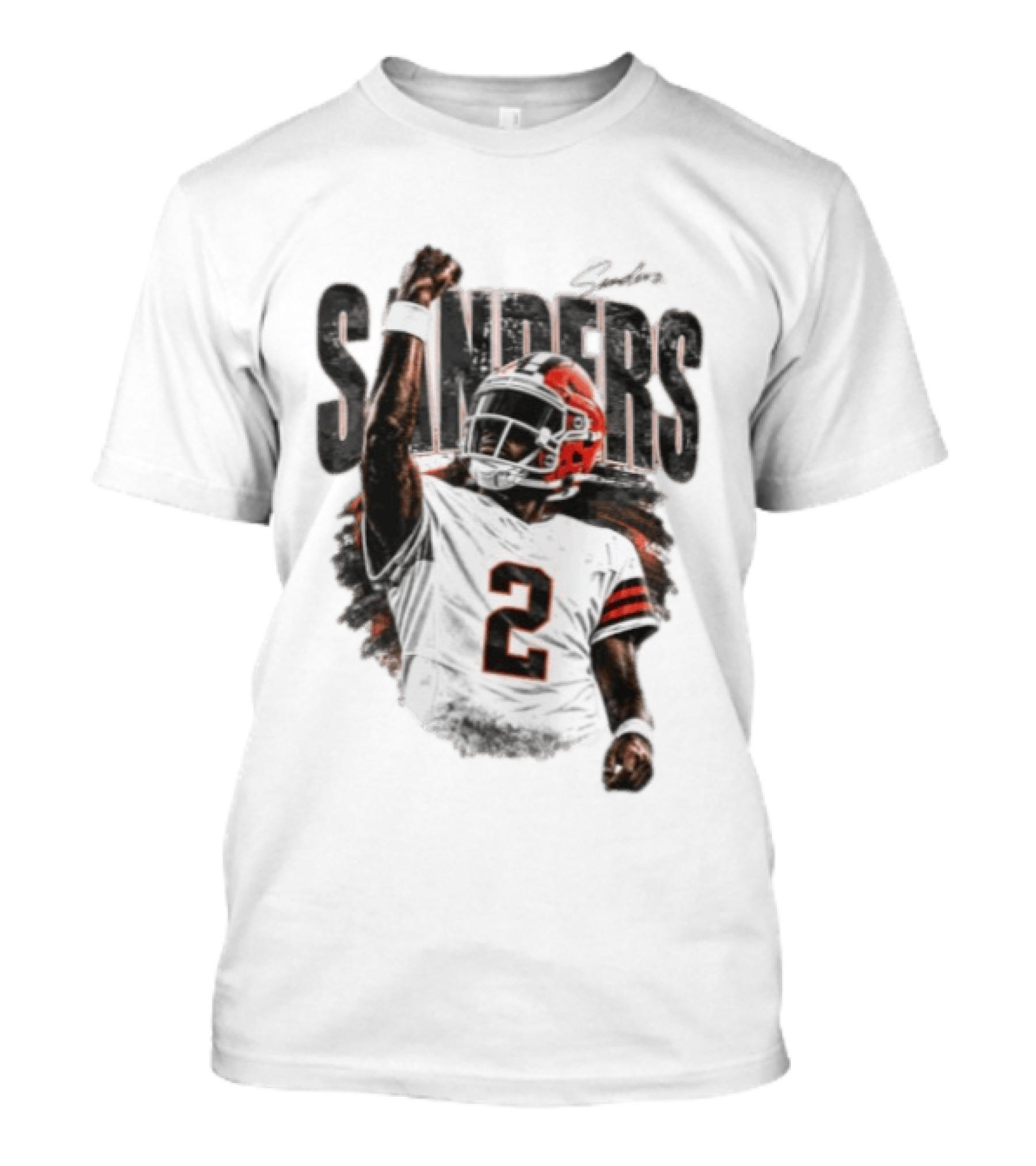 Sanders 2 Colorado Buffaloes Jersey Football Player T-Shirt