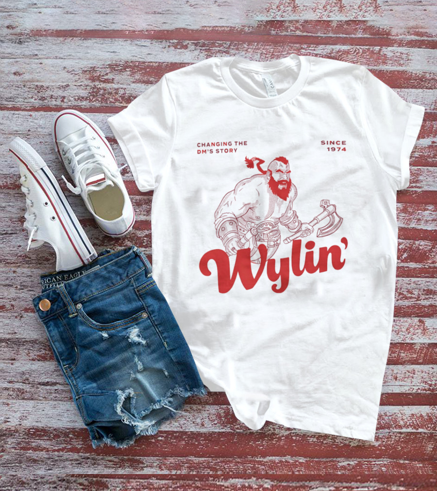 Changing The DM's Story Wylin' Barbarian Since 1974 T-Shirt