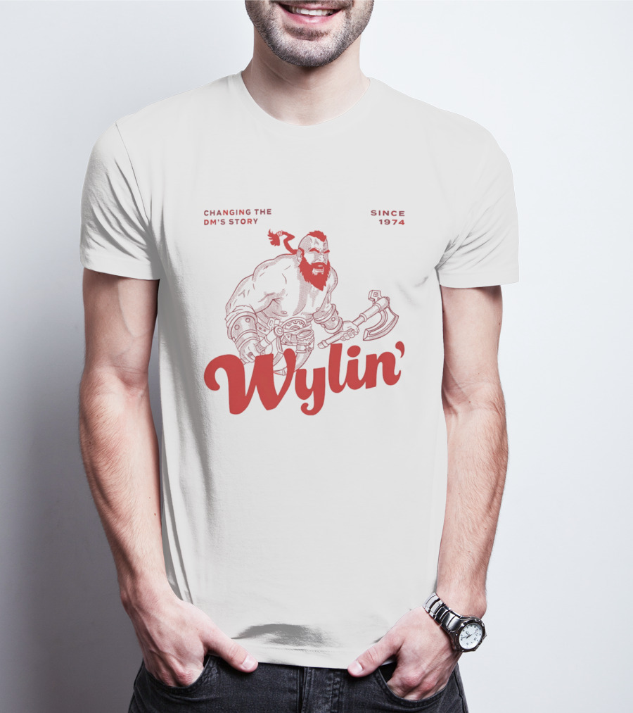 Changing The DM's Story Wylin' Barbarian Since 1974 T-Shirt