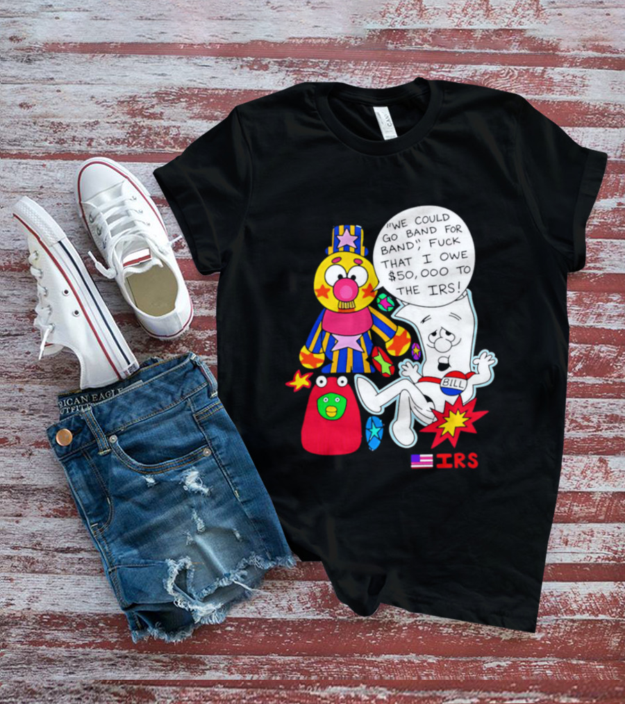 I'm Just A Bill IRS Debt Schoolhouse Rock Clown And Starburst T-Shirt