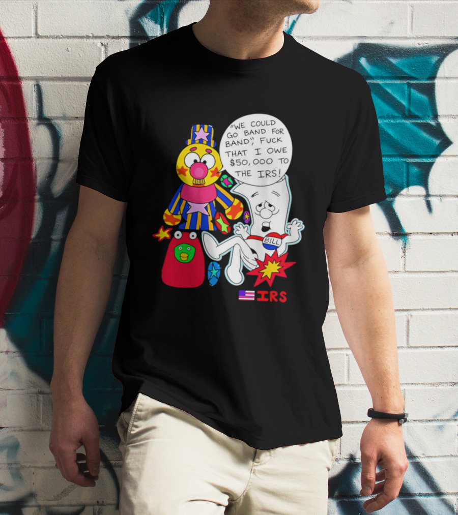 I'm Just A Bill IRS Debt Schoolhouse Rock Clown And Starburst T-Shirt