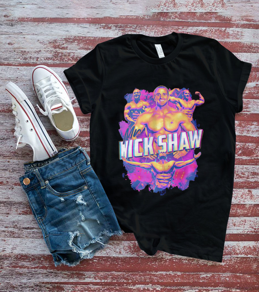 Mr Nick Shaw Bodybuilding Motivation Fitness Enthusiast Hype T-Shirt