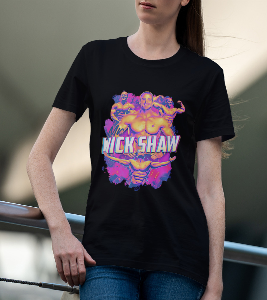 Mr Nick Shaw Bodybuilding Motivation Fitness Enthusiast Hype T-Shirt