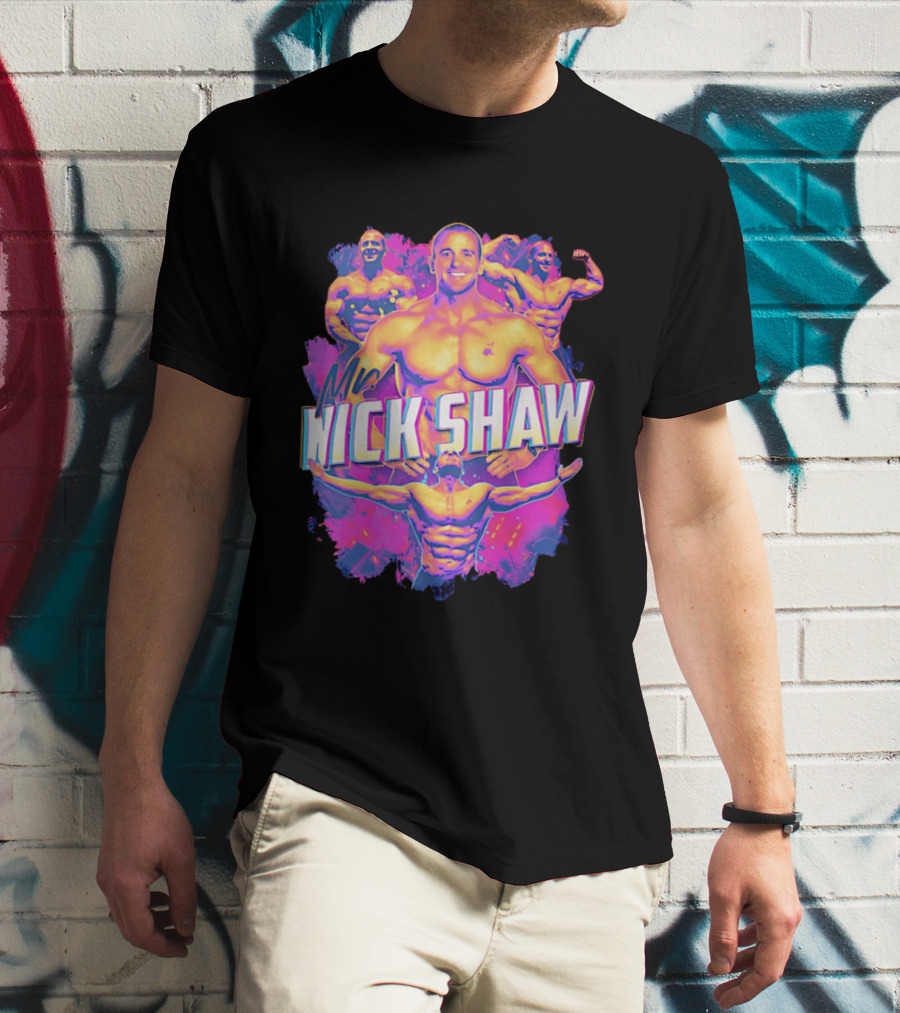 Mr Nick Shaw Bodybuilding Motivation Fitness Enthusiast Hype T-Shirt
