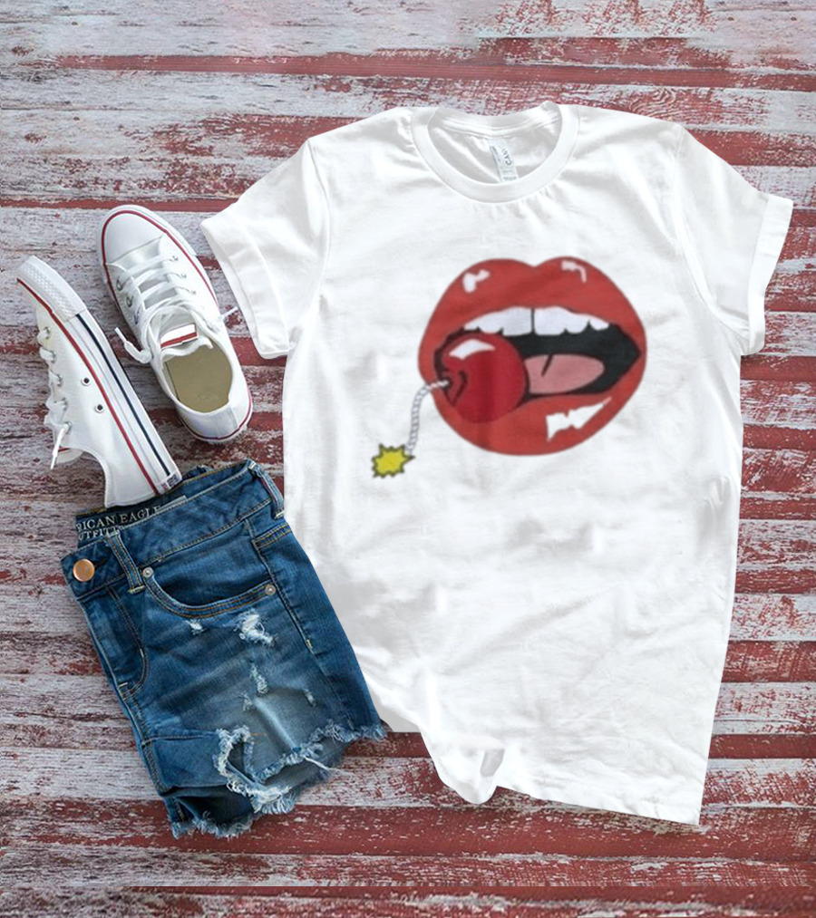Argylle Aidan Wilde Cherry Lips Bomb T-Shirt