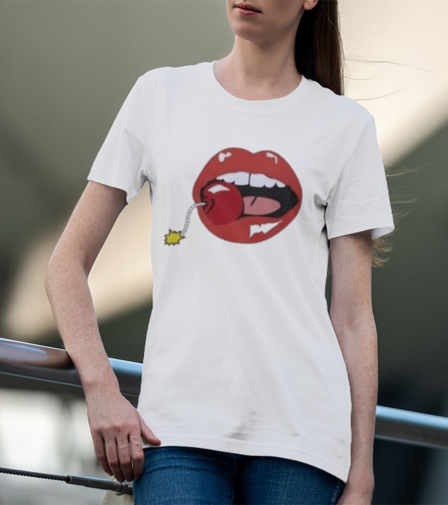 Argylle Aidan Wilde Cherry Lips Bomb T-Shirt