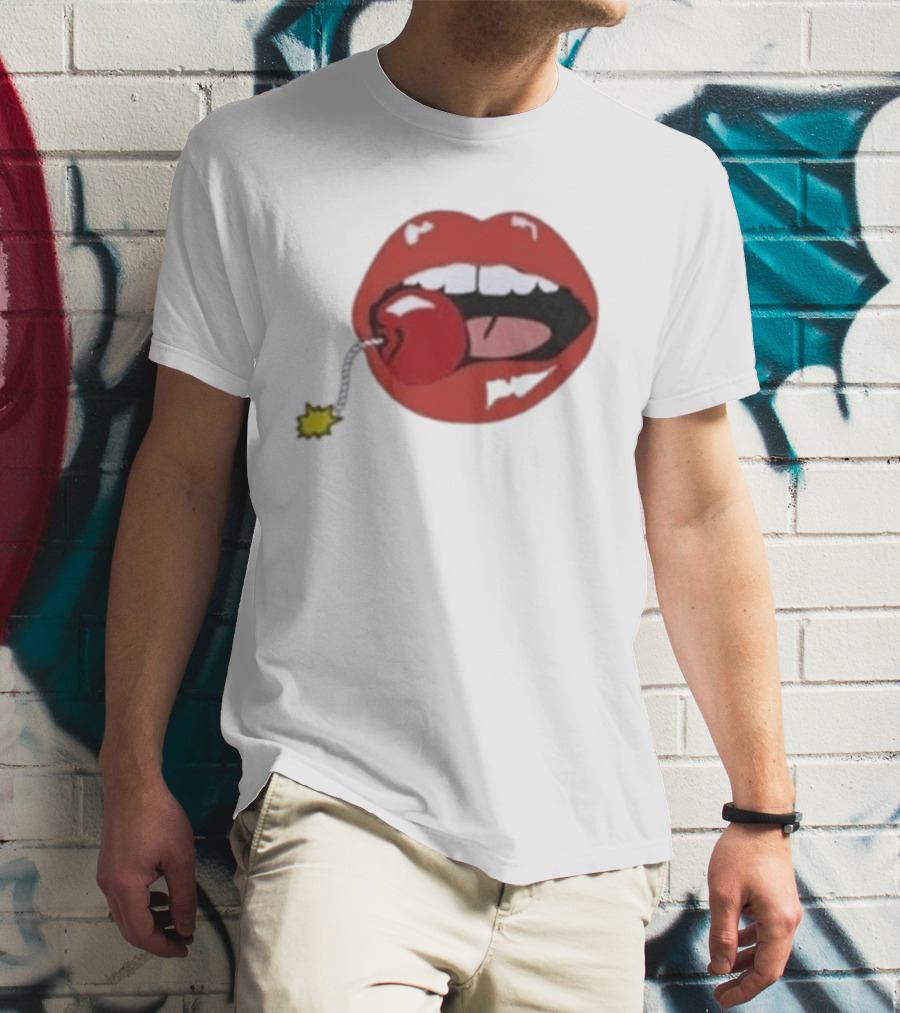 Argylle Aidan Wilde Cherry Lips Bomb T-Shirt