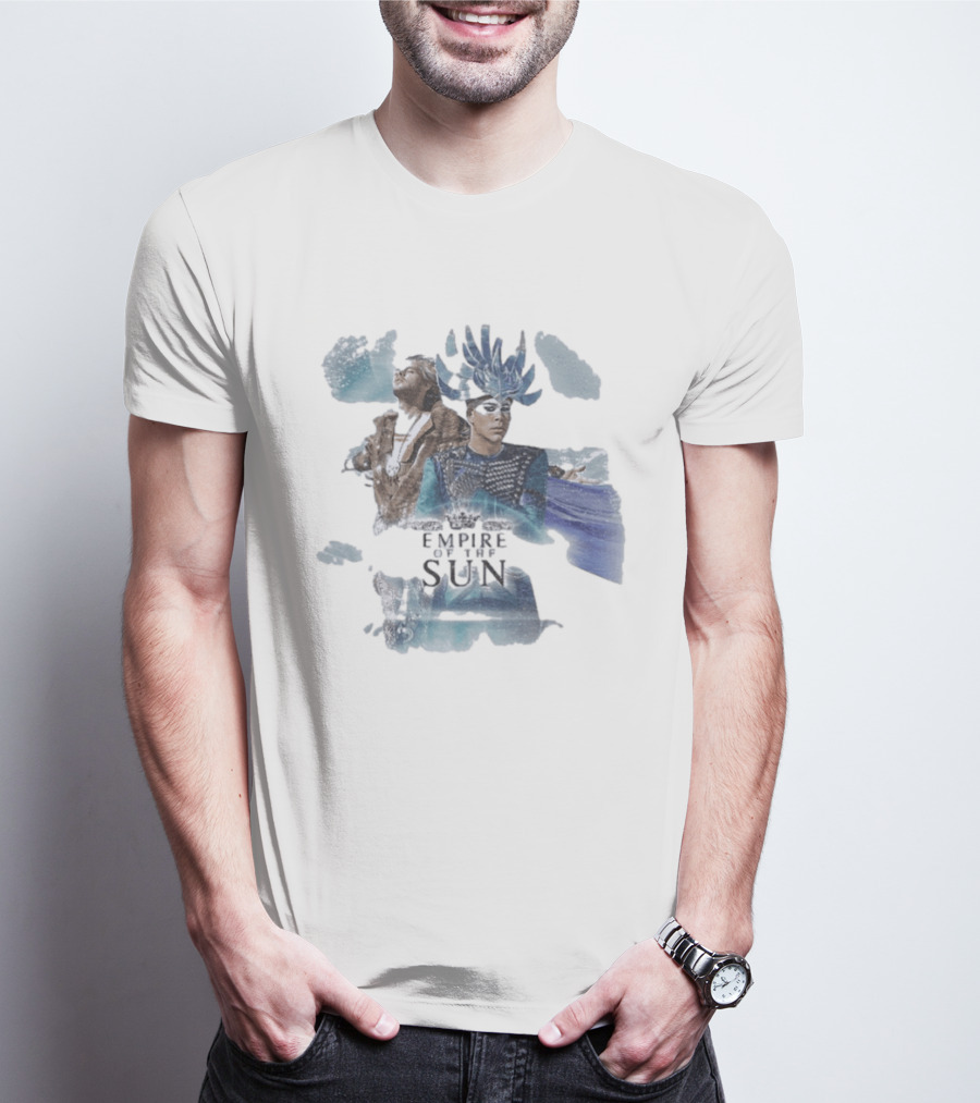 Empire Of The Sun White Ice On The Dune Duo Visual T-Shirt