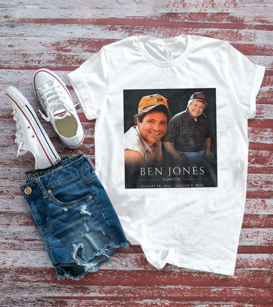 Ben Jones Cooter Memorial August 30 1941 August 9 2026 T-Shirt