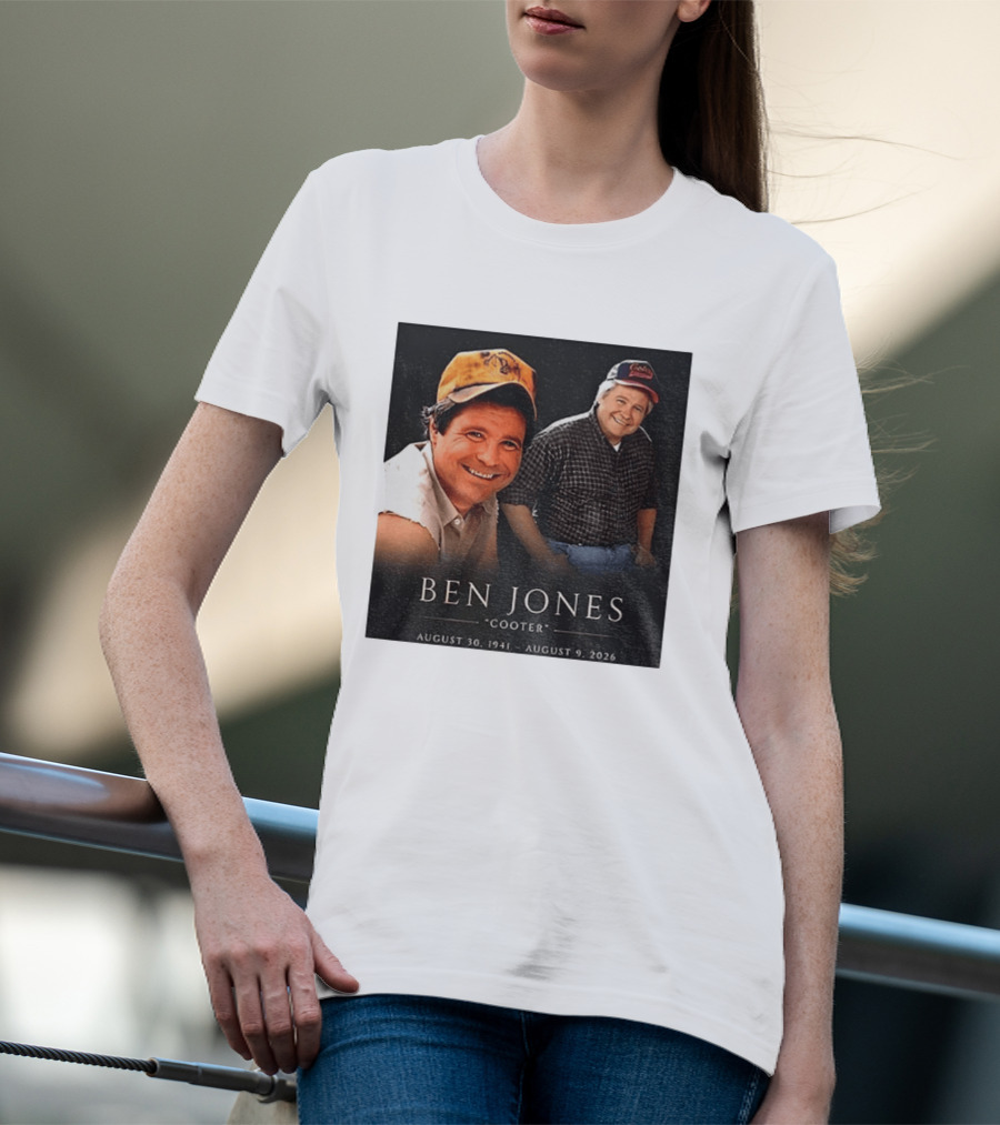 Ben Jones Cooter Memorial August 30 1941 August 9 2026 T-Shirt