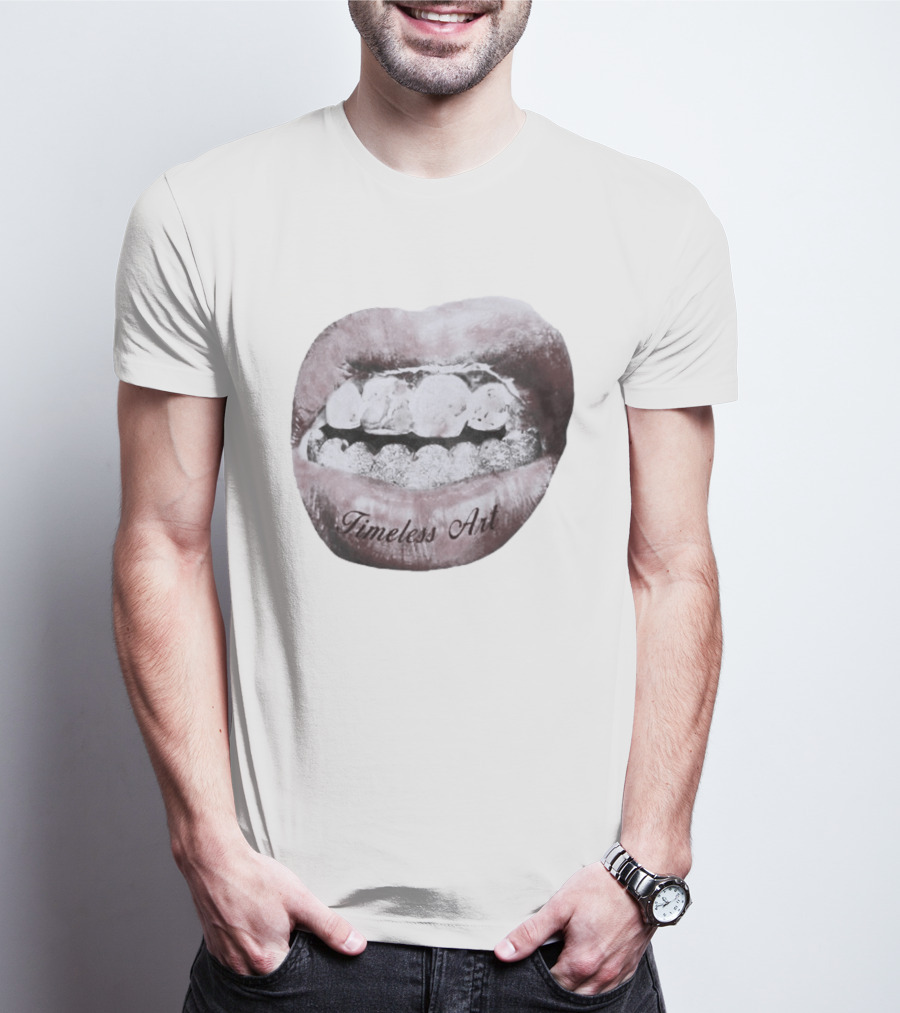 Timeless Art Grillz Lips Renaissance T-Shirt