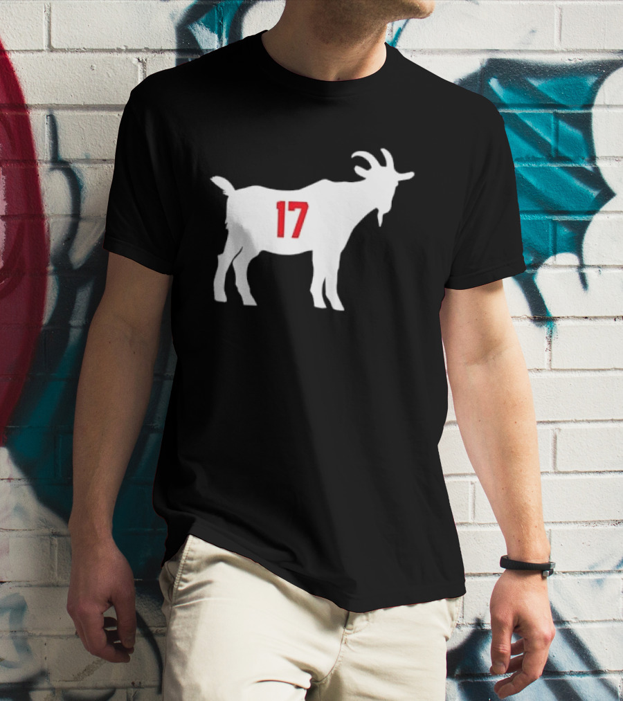 17 White Billy Goat T-Shirt