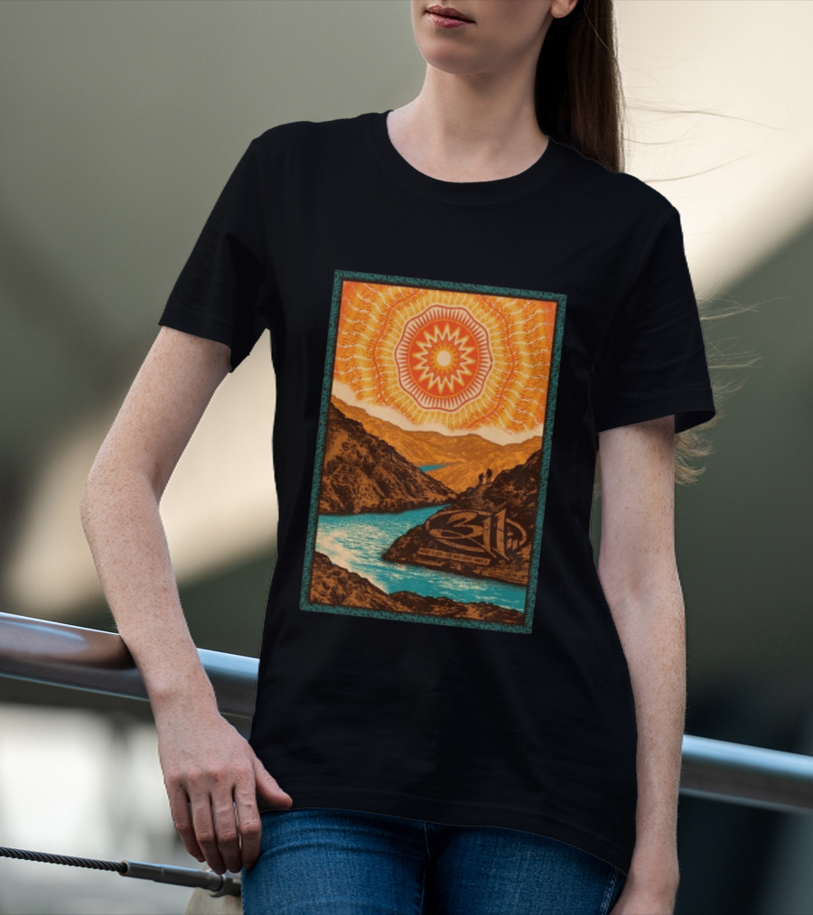 311 August 11 2026 Nampa ID Sunburst Mountain River Scene T-Shirt
