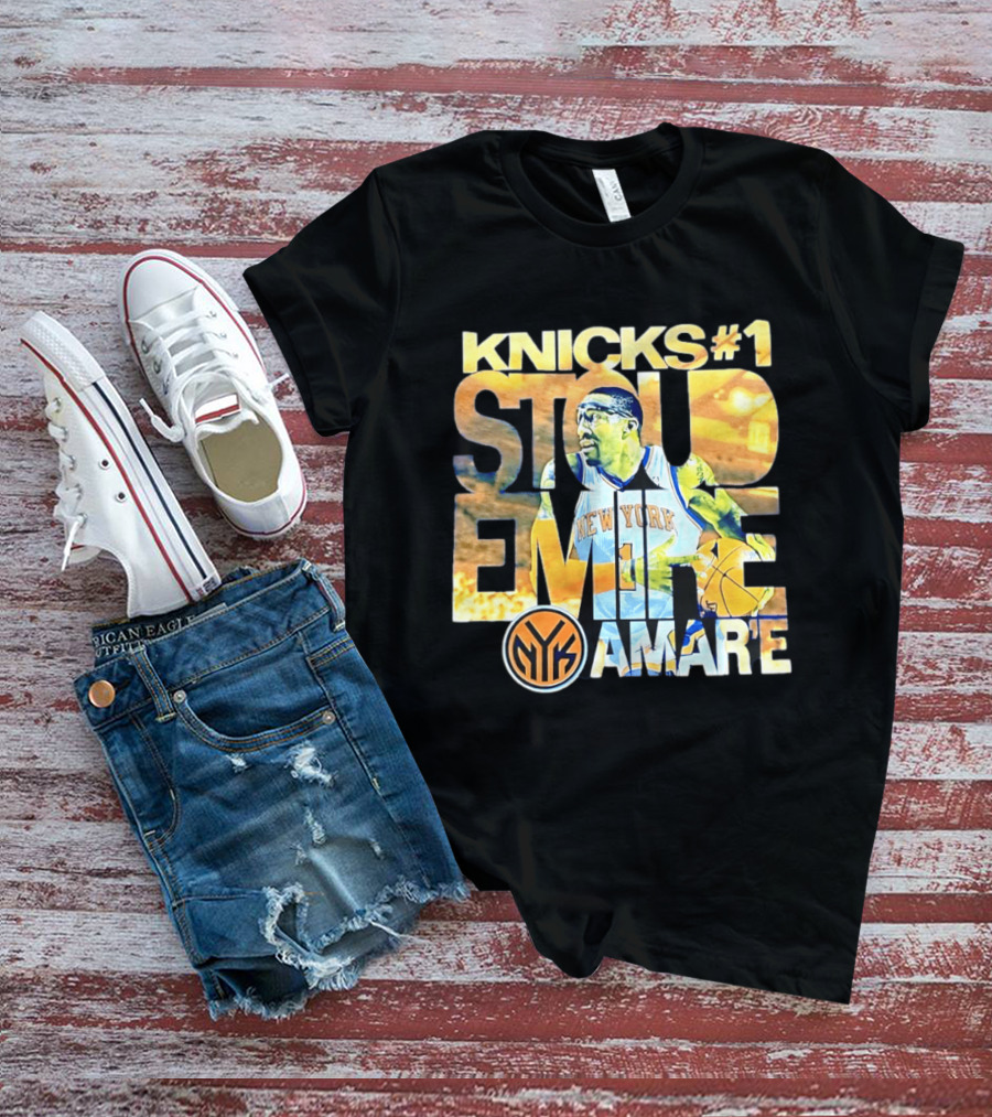 Knicks #1 Stoudemire Amare New York NYK T-Shirt