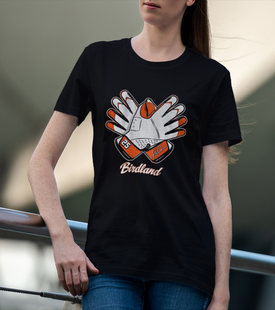 Birdland Bird Hands Celebration Pete Alonso Signature 25 T-Shirt