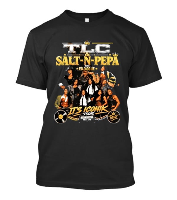 TLC Salt N Pepa En Vogue It's Iconik Tour 2026 T-Shirt