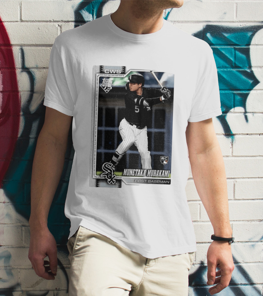 2026 Topps Series 2 Baseball Rookie Card Munetaka Murakami #503 RC First Baseman CWS T-Shirt