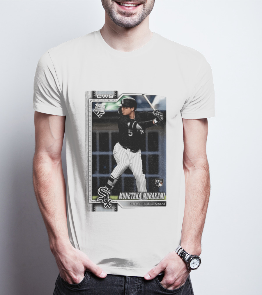 2026 Topps Series 2 Baseball Rookie Card Munetaka Murakami #503 RC First Baseman CWS T-Shirt