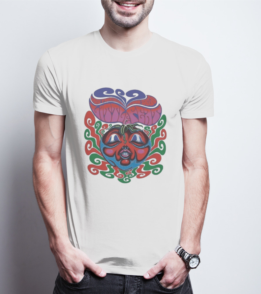 Little Feat Crystal Blue Tie Dye 2020 Cabbage Tomato T-Shirt