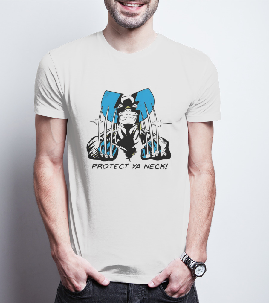 Wolverine Protect Ya Neck Iconic Marvel Comic T-Shirt