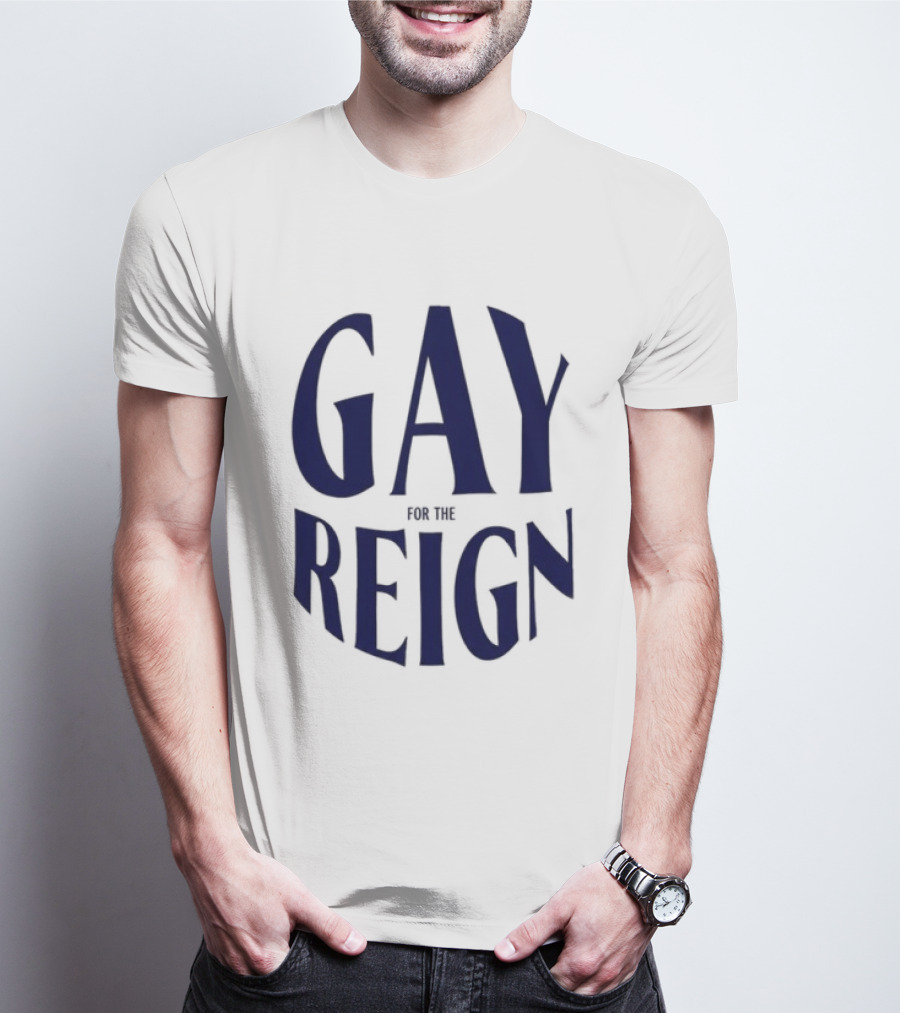 Reign FC Wildfang Pride Gay For The Reign T-Shirt