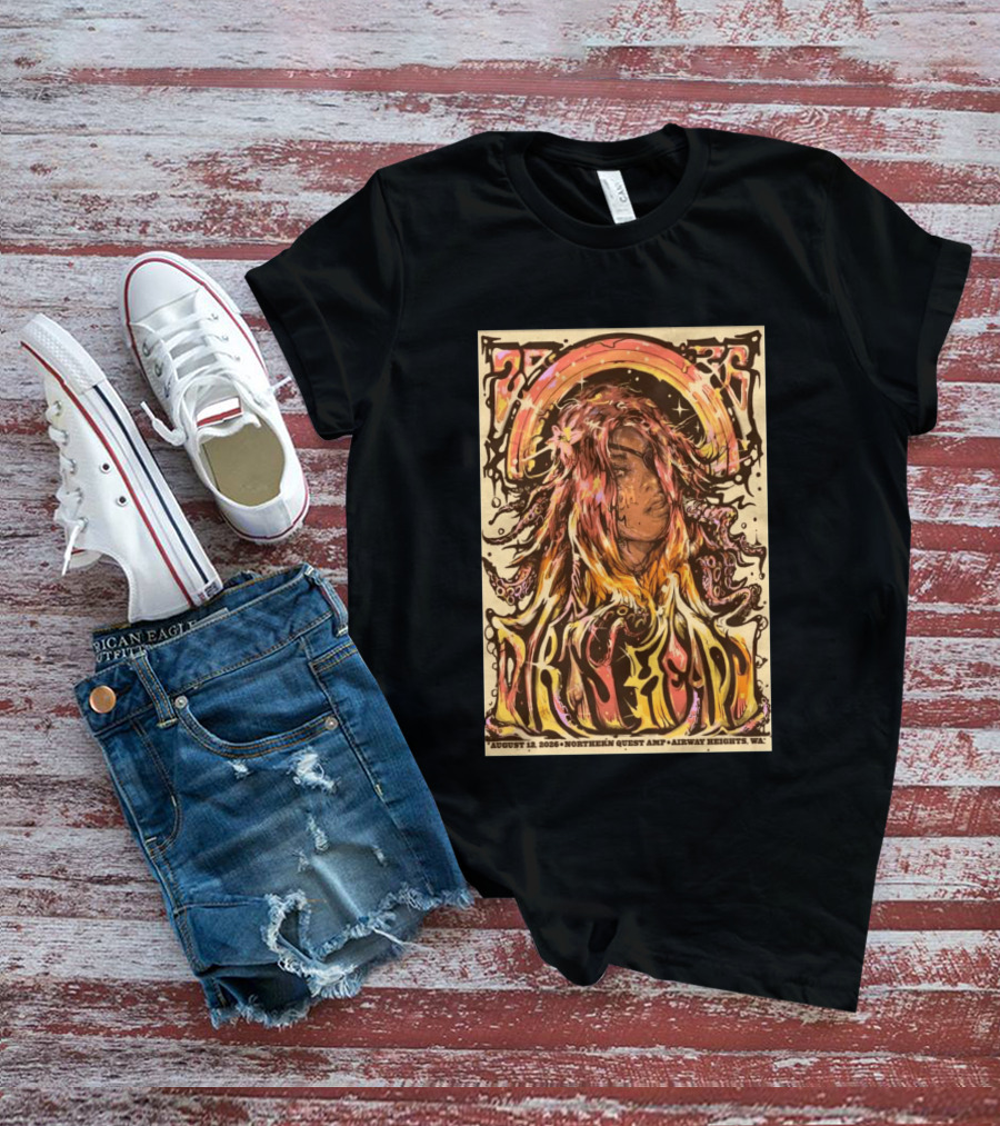 Dirty Heads August 12 2026 Northern Quest Amp Airway Heights WA Tour T-Shirt