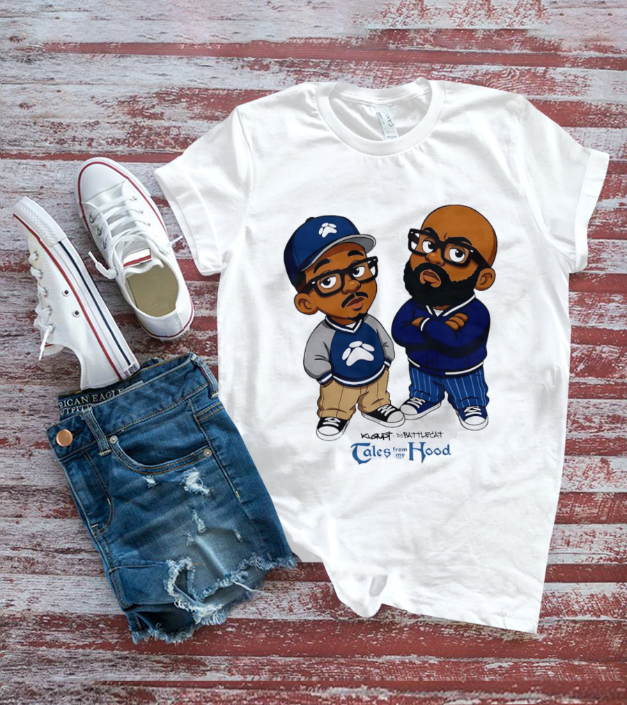 Kurupt DJ Battlecat Tales From My Hood Characters T-Shirt