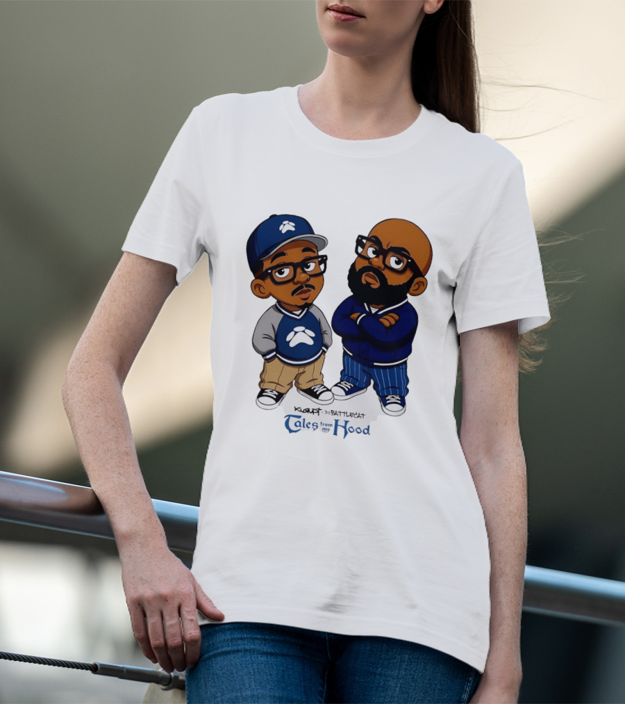 Kurupt DJ Battlecat Tales From My Hood Characters T-Shirt