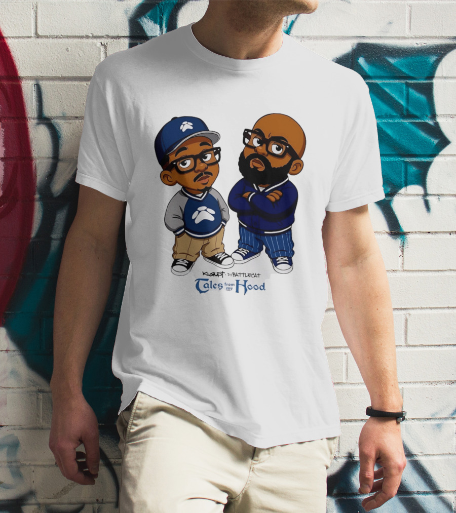 Kurupt DJ Battlecat Tales From My Hood Characters T-Shirt