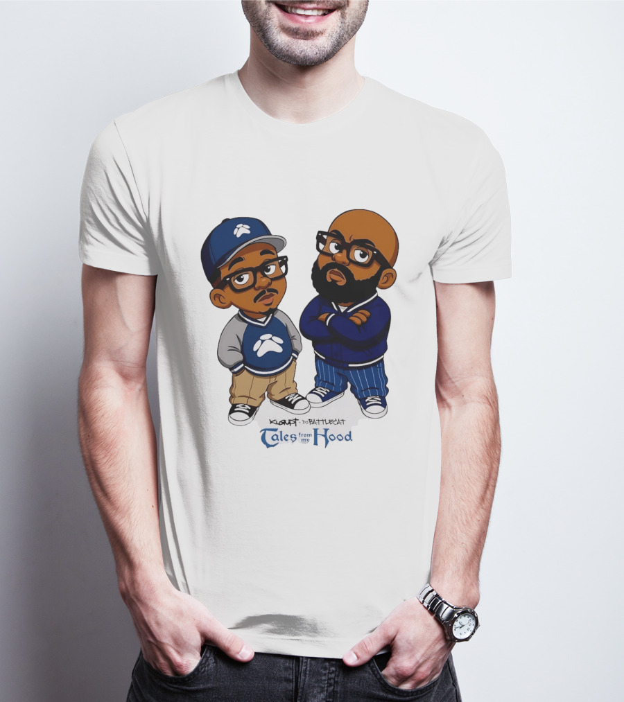 Kurupt DJ Battlecat Tales From My Hood Characters T-Shirt