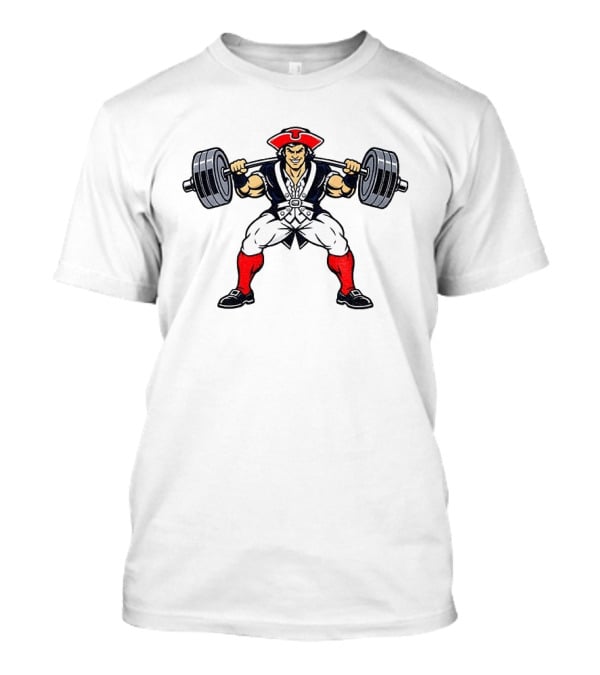 New England Patriots Weightlifting T-Shirt