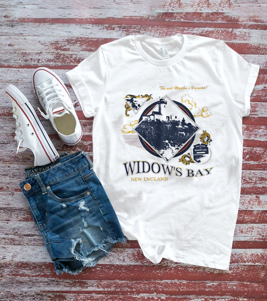 Widow's Bay New England The Next Maine's Vineyard Mysterious Island T-Shirt