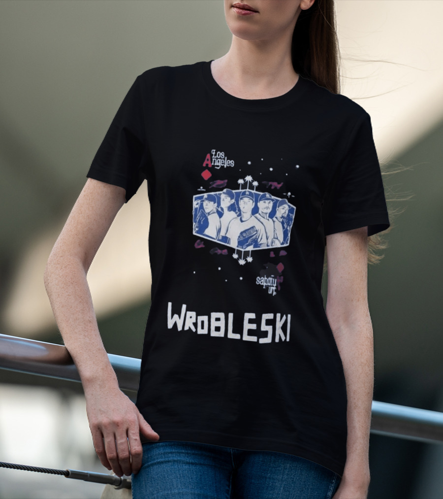 Los Angeles Angeles Sabatuit Wrobleski T-Shirt