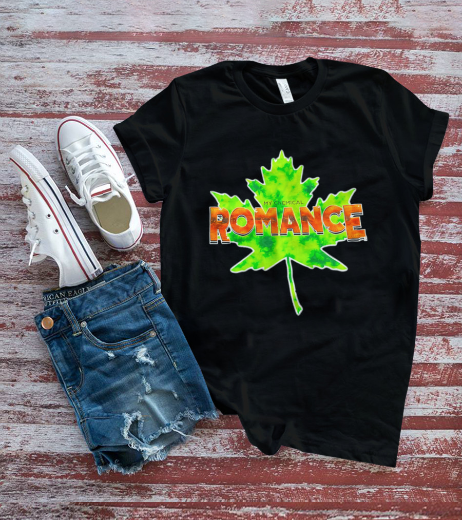 My Chemical Romance Maple Leaf Bright T-Shirt