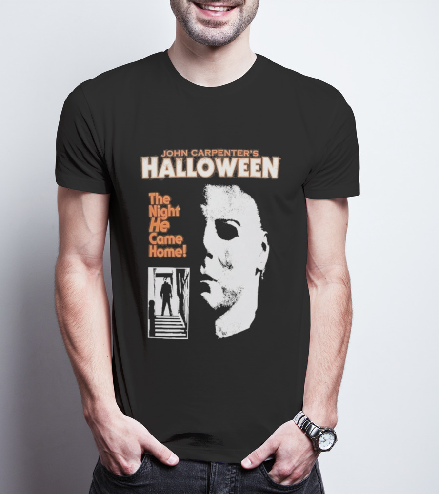 John Carpenter's Halloween The Night He Came Home T-Shirt