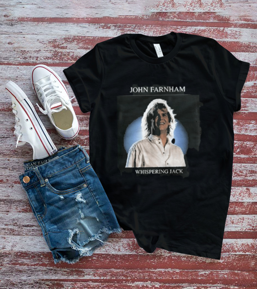 John Farnham Whispering Jack Photo Vintage Album Cover T-Shirt