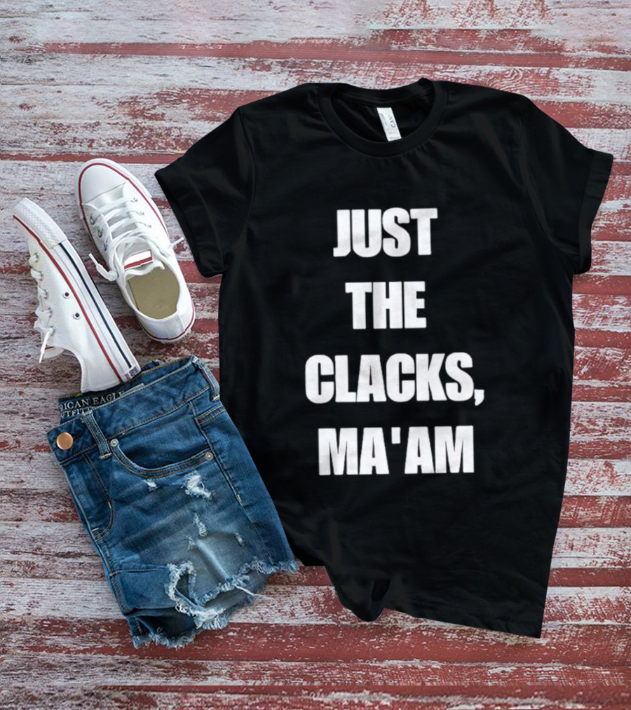 Just The Clacks Ma'am Terry Pratchett Discworld T-Shirt