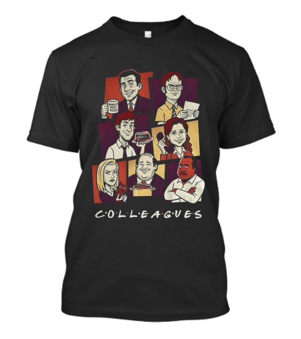 The Office Characters Colleagues Iconic TV Series Merch T-Shirt