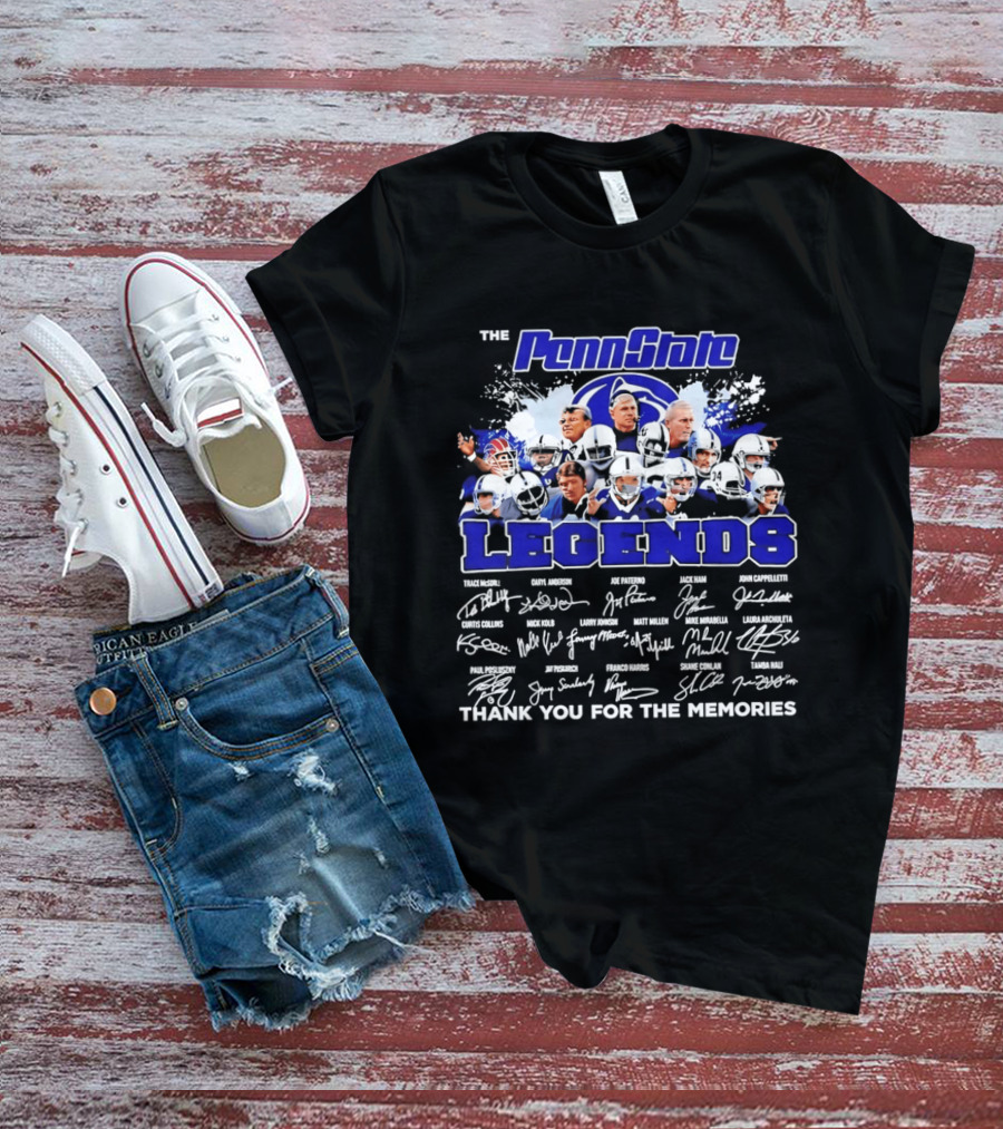 Penn State Legends Thank You For The Memories T-Shirt