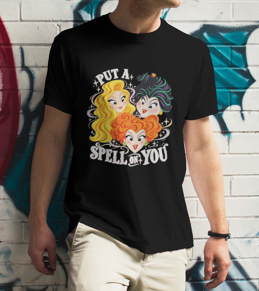 Hocus Pocus I Put A Spell On You Halloween Trio T-Shirt