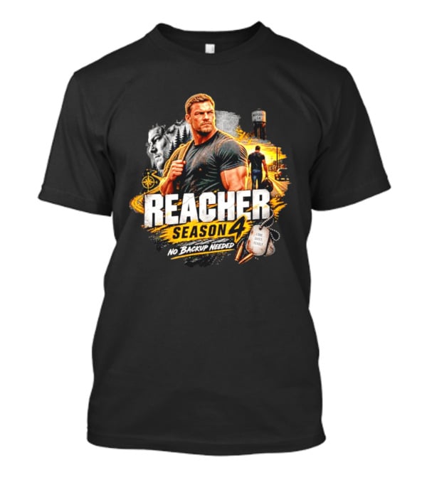 Reacher Season 4 No Backup Needed Morgan GA T-Shirt
