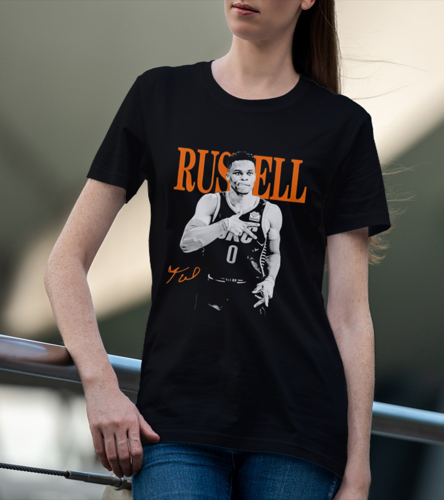 Russell Westbrook OKC Thunder Signature T-Shirt