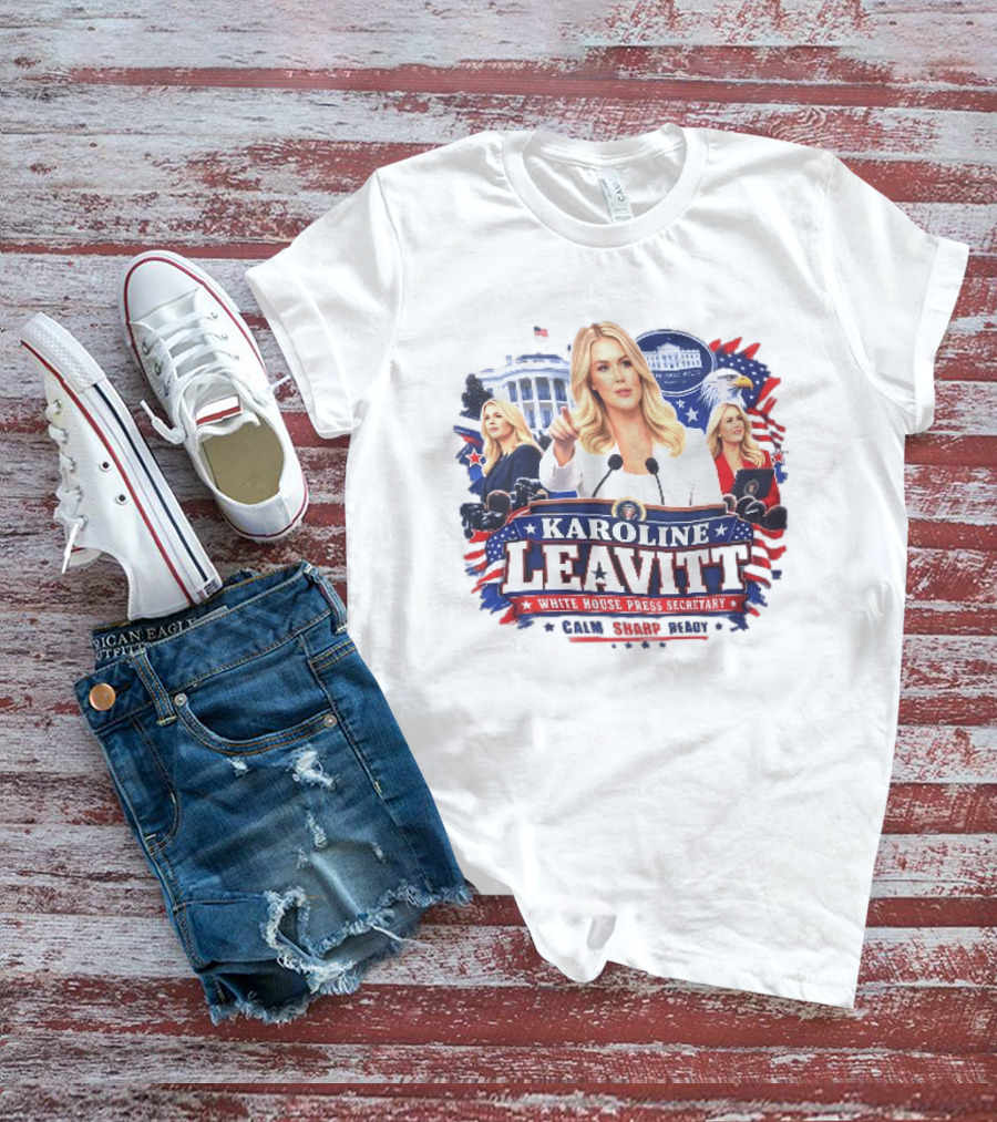 Karoline Leavitt White House Press Secretary 2024 Keep Going T-Shirt